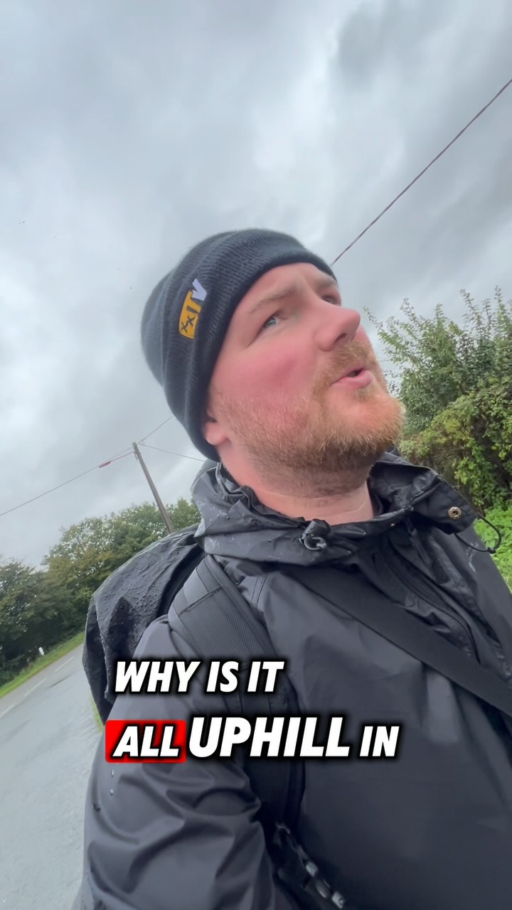 The rain ain’t gonna stop me ☔️⛈️ Day 15 of walking from the UK to VIETNAM #uktovietnam #vietnam #uk #france 
41km 
@flexxedtv