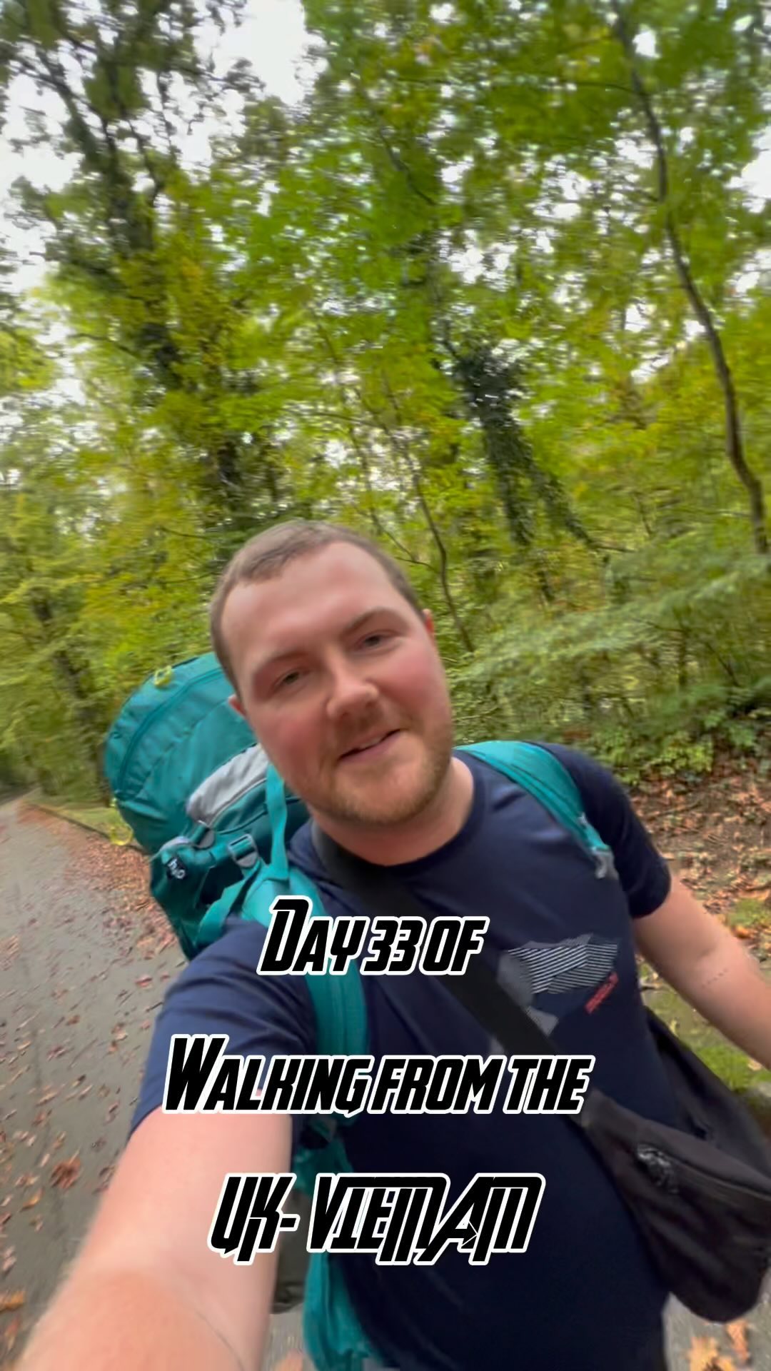 Day 33! I made it to Germany!🇩🇪 #uktovietnam #chubbytrekka #lukedeakin #germany