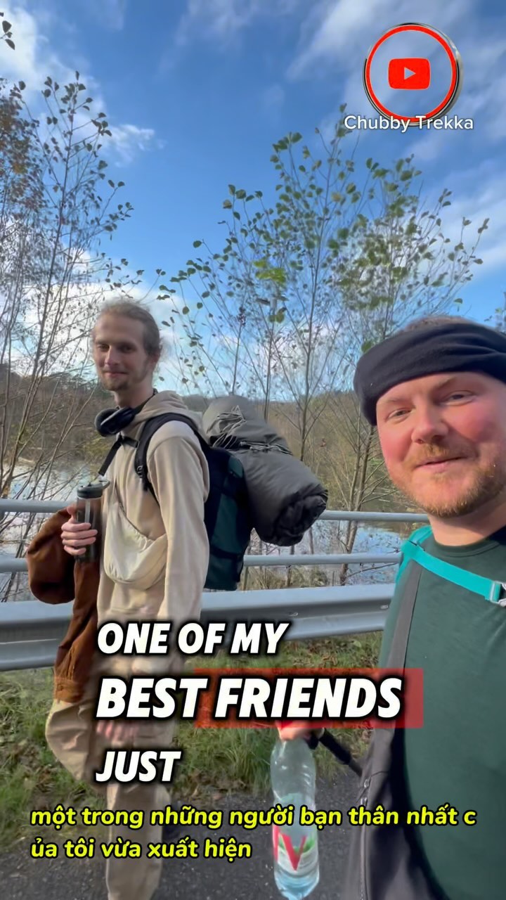 Day 39 - Spent the entire 40km walking deep into the Forrest- And one of my best friends randomly tracked me down! 🇩🇪💪🌲🚶♂️➡️
#uktovietnam #chubbytrekka #lukedeakin #germany