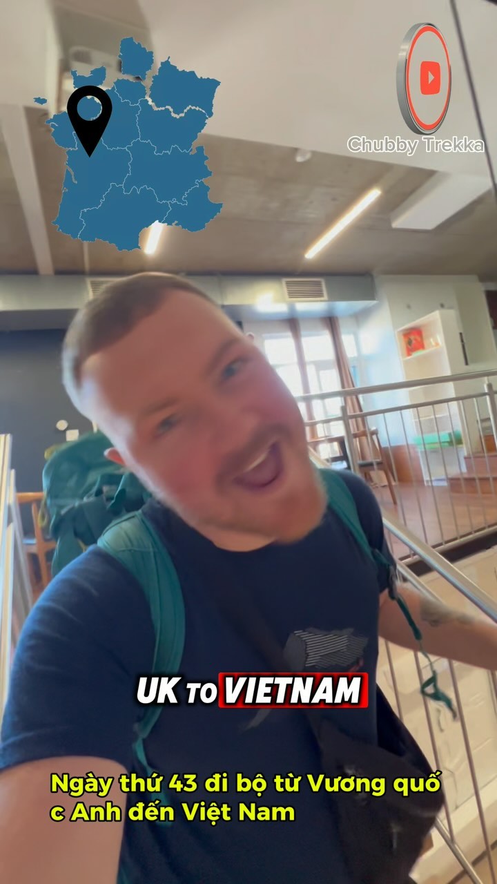 Day 43! Here’s that little map that you keep asking for 😂🤪
#uktovietnam #lukedeakin #chubbytrekka #vietnam #karlsruhe #germany #stuttgart