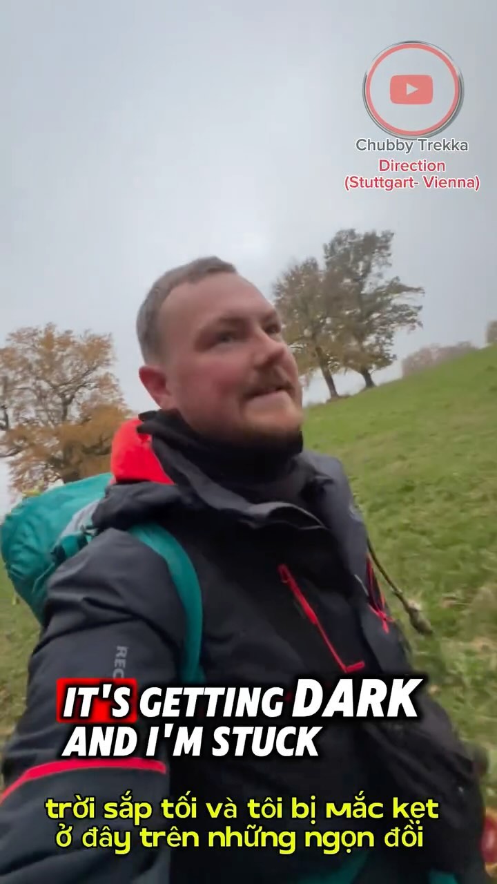 Day 50. The dark early nights are setting in, it went down to 0°c in the night, and it’s only going to get colder now. Within the next 2 weeks it will be snowing here ❄️ 
🇩🇪➡️🇦🇹
#uktovietnam #vietnam #chubbytrekka #lukedeakin